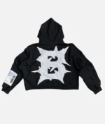 Billionaire Studios Bloo Gradient Scale Hoodie Black