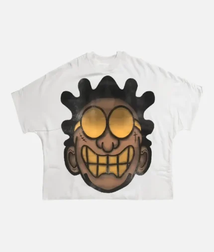 Billionaire Studios Mobius Face Tee White